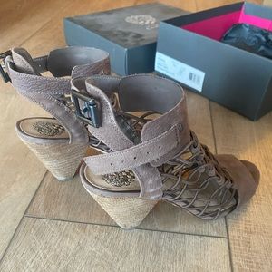 Vince Camunto Taupe Sandals